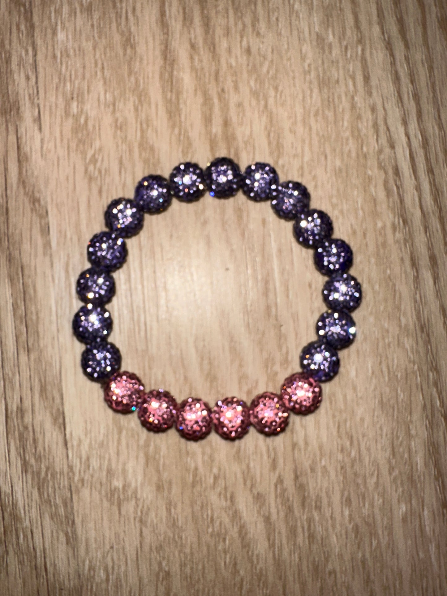 Pink and Purple Bracelet