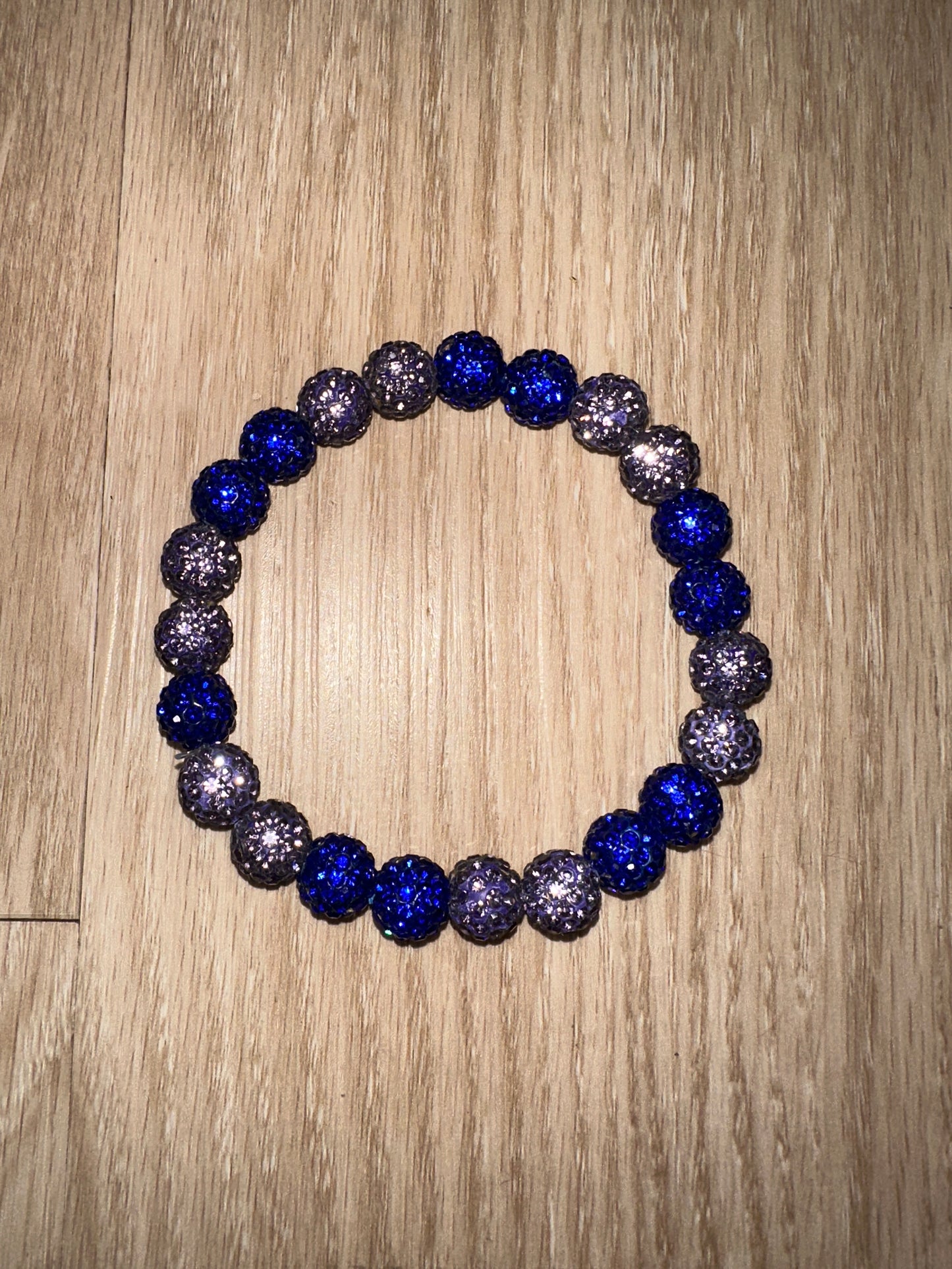 Blue and Purple Bracelet